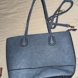 Elegant Blue Tote Bag